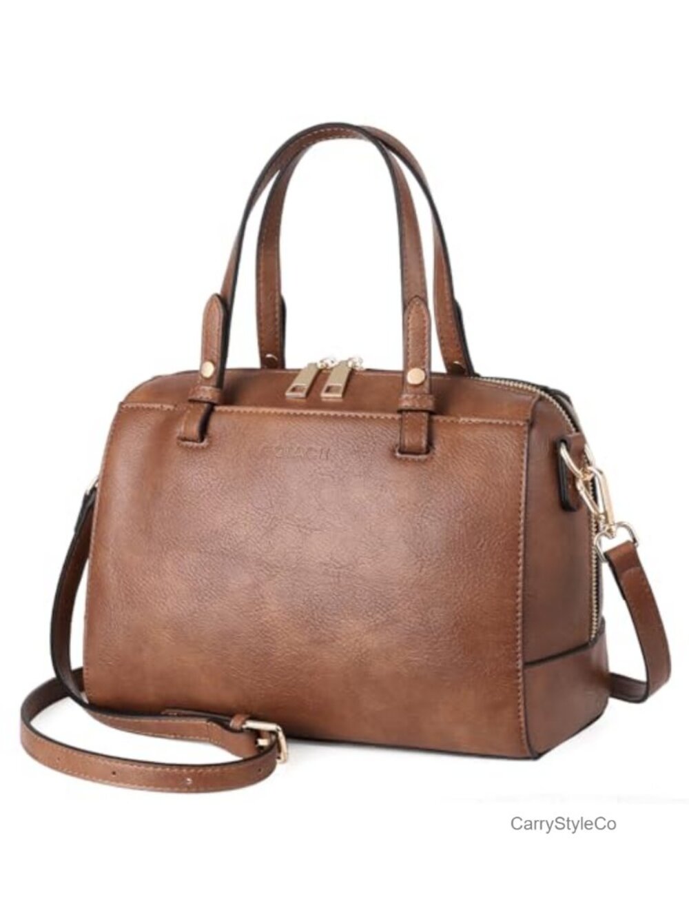 Vegan Leather Top Handle Satchel Tote Purse Set for Women Shoulder Crossbody Bag